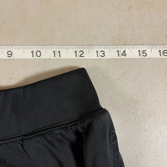 Athletic Works Black Stripe Crop Work Out Pants Small 4/6 - Picture 4 of 7